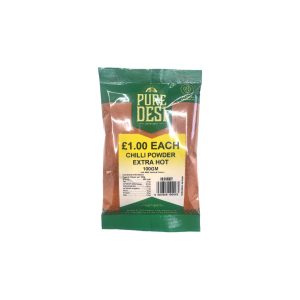 CHILLI POWDER EXTRA HOT – 15 X 100g – PM £1.00