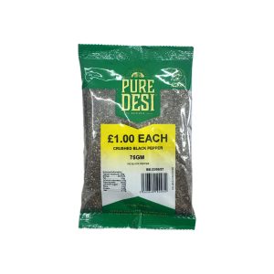 COARSE BLACK PEPPER – 20 X 75 – RRP 1.00