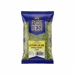 GREEN FENNEL – 20 X 300g – RRP 2 for £5.00
