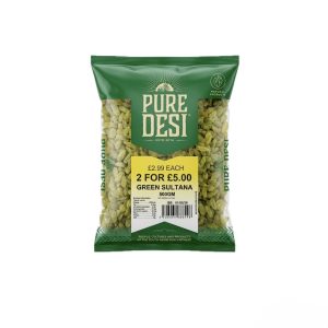 GREEN SULTANAS – 10 X 500 – RRP 2 for 5.00