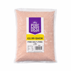 PINK SALT (FINE) – 4 X 3000 – RRP 2.99