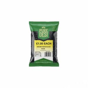 SESAME SEEDS BLACK- 15 X 100g – PM £1.00