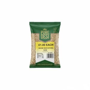 SESAME SEEDS NATURAL – 15 X 100g – RRP £1.00