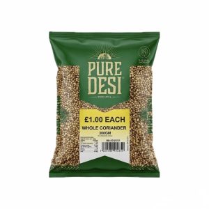 WHOLE CORIANDER – 10 X 300g – RRP £1.00